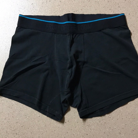 FOTL medium solid color boxer briefs (black) - Picture 3 of 5